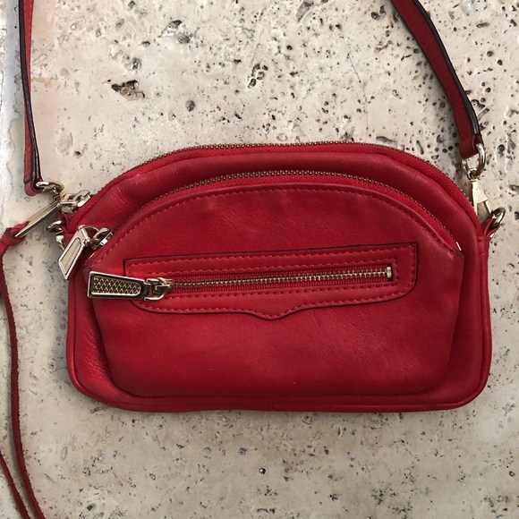 Rebecca Minkoff Red Shoulder Crossbody Mini Bag - Picture 6 of 12